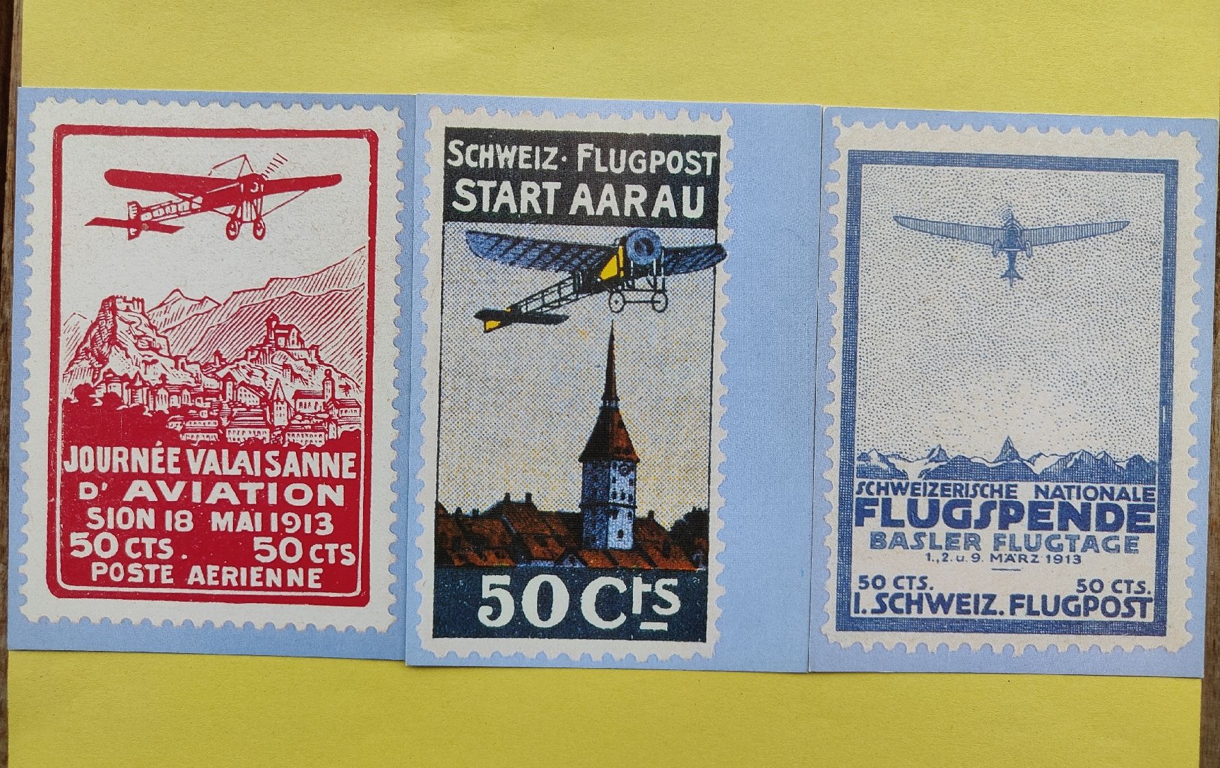 Cartoline postali: Ansichtskarten Flugpost – Nuovo (secondo la descrizione) da chur venduto da Hmars