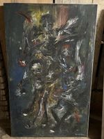 Bruno A. Weber, Original Ölgemälde, signiert, Jahr 1962