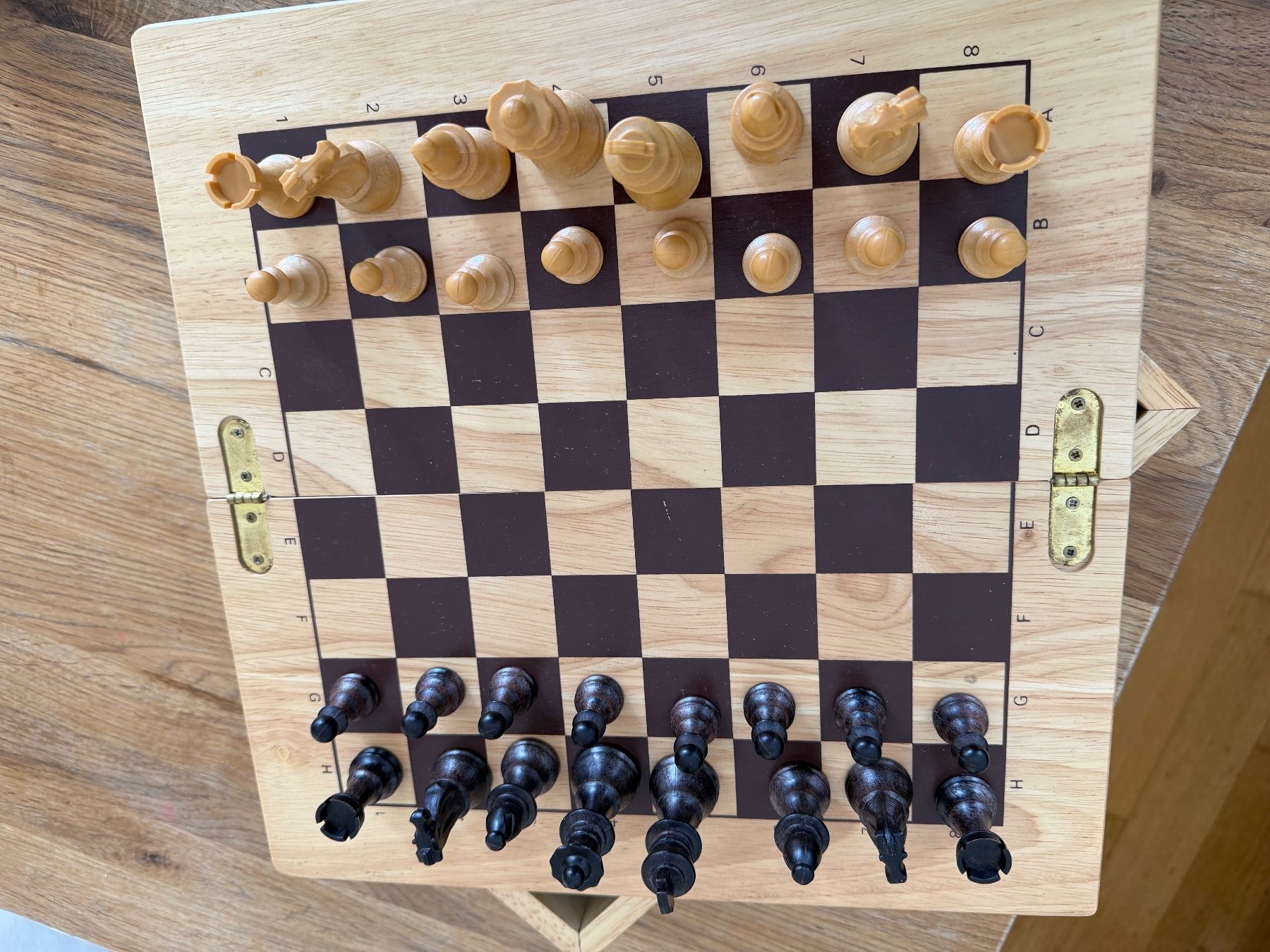 Spiele: Holz Brett mit Schachfiguren – Gebraucht aus St.Gallen von bubo2008 8