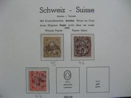 Ziffermuster 1882 gestempelt