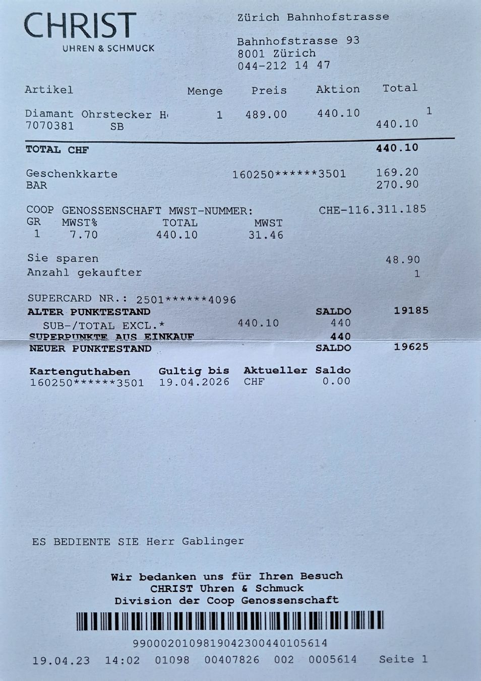 Christ Ohrringe & -stecker: Diamant Ohrstecker – Neu (gemäss Beschreibung) aus Oberentfelden von Eros09 2