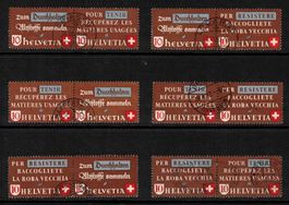 1942 Altstoff alle waagrechten Paare ʘ