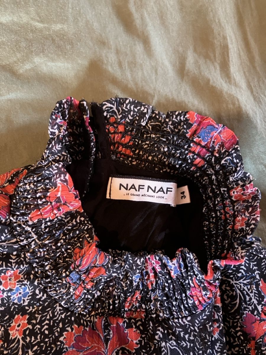 Nafnaf Vestiti: NAF NAF Kleid Gr. 34 mit Blumenmuster – Usato da frauenfeld venduto da Lahu8 3