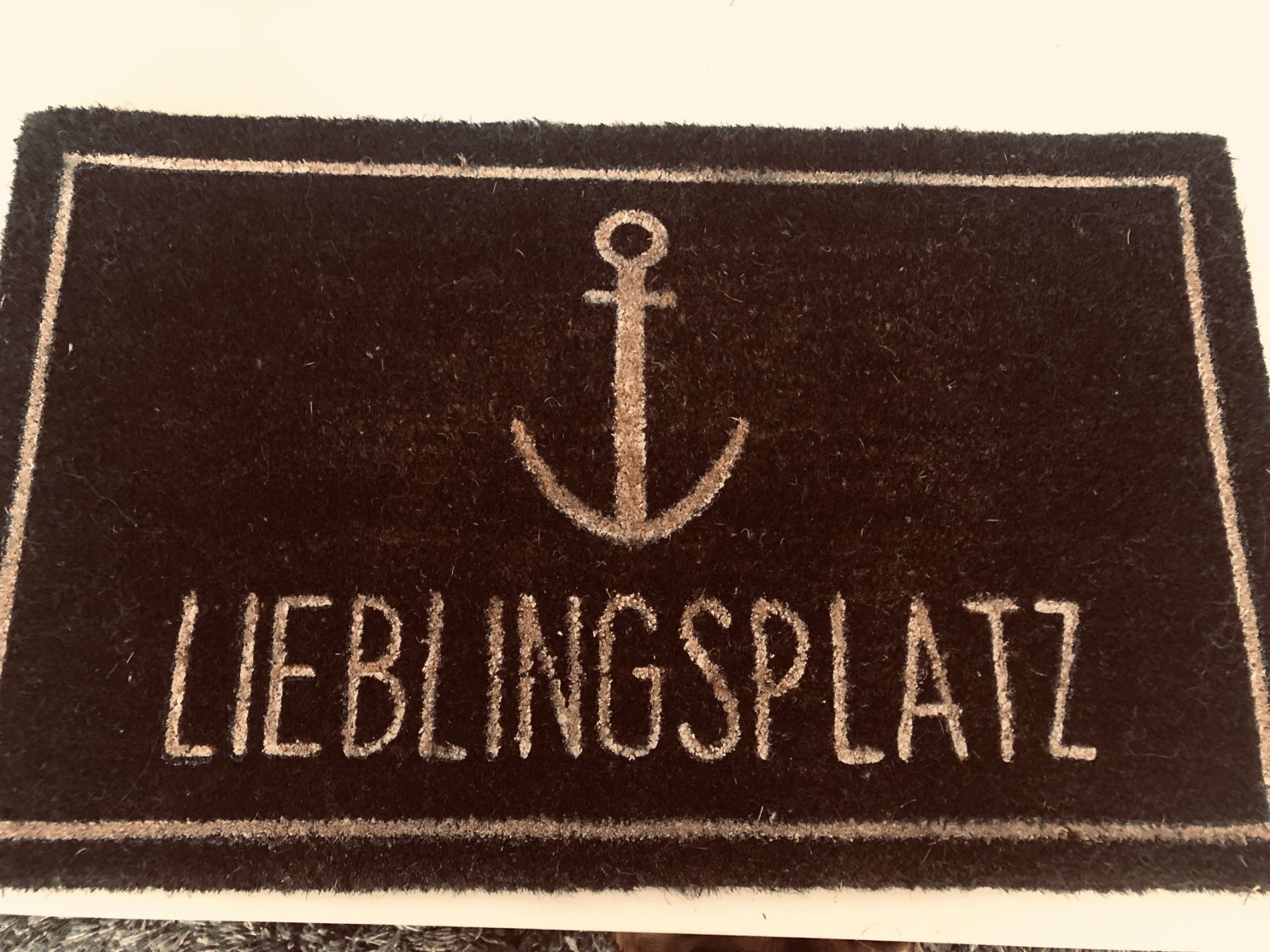 Tappeti: Anker Fussmatte "Lieblingsplatz" von Impressionen – Usato da Arlesheim venduto da OmnIa55