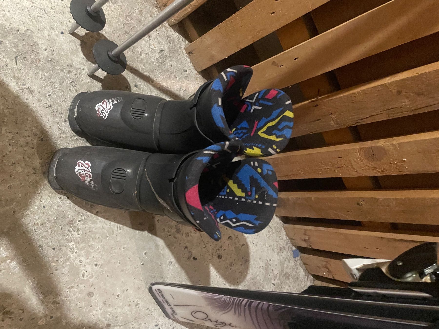Salomon Sci: Skis Salomon Emerald 15o cm ensemble avec fixations – Usato da Maracon venduto da Caro1613 2
