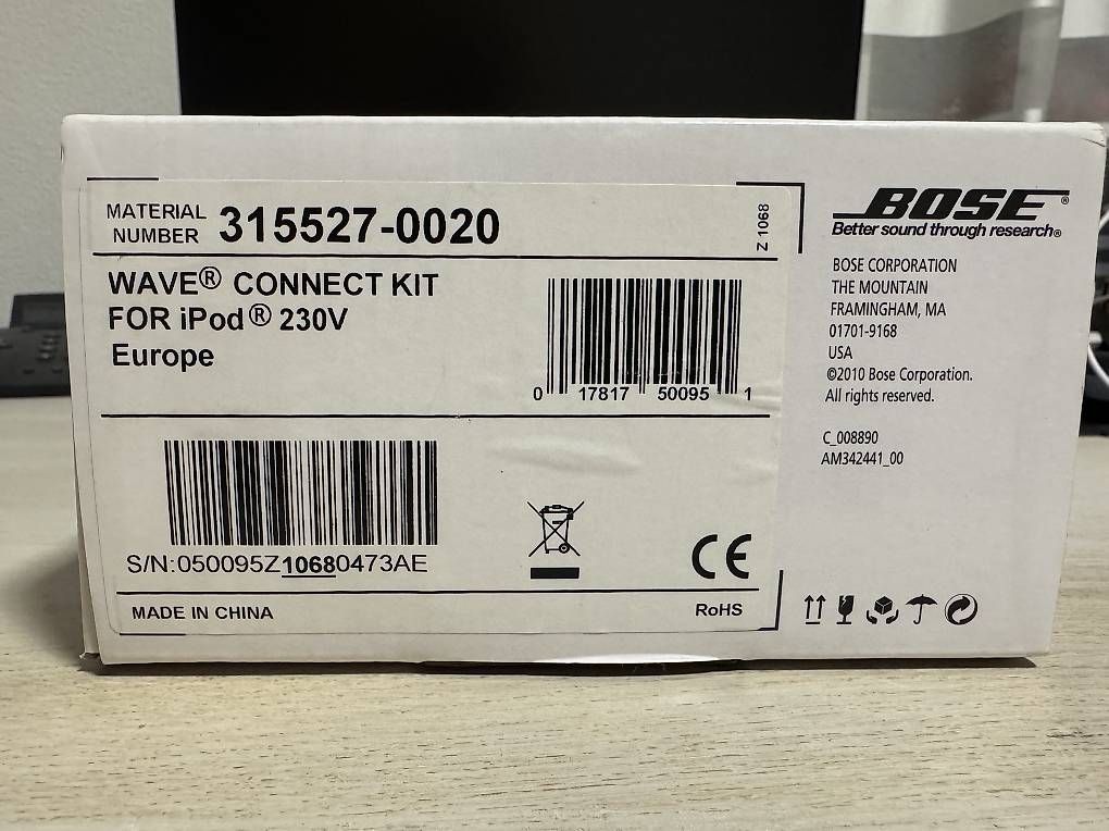 Bose Sistemi audio & multimediali: BOSE Wave Connect Kit für Apple iPod – Usato da Olten venduto da wit_7rs9 2