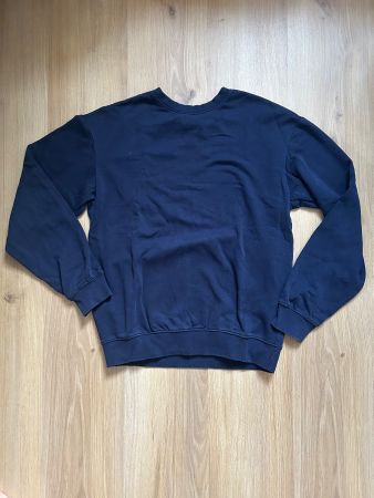 Pull hoodie doux bleu foncé taille S