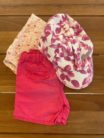 Sommeroutfit für Mädchen, Grösse 4 Jahre