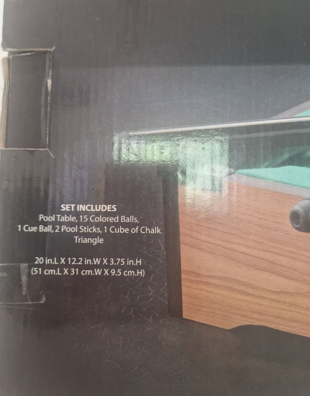 Tavoli da biliardo: Pool Table Billard (Miniatur) - tolle Geschenkidee! – Nuovo (secondo la descrizione) da Nänikon venduto da kriki 1