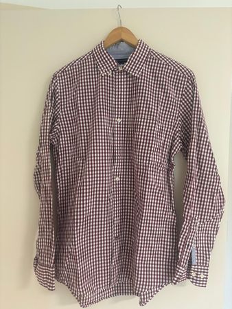 Tommy Hilfiger - rotes Hemd - Männergrösse S