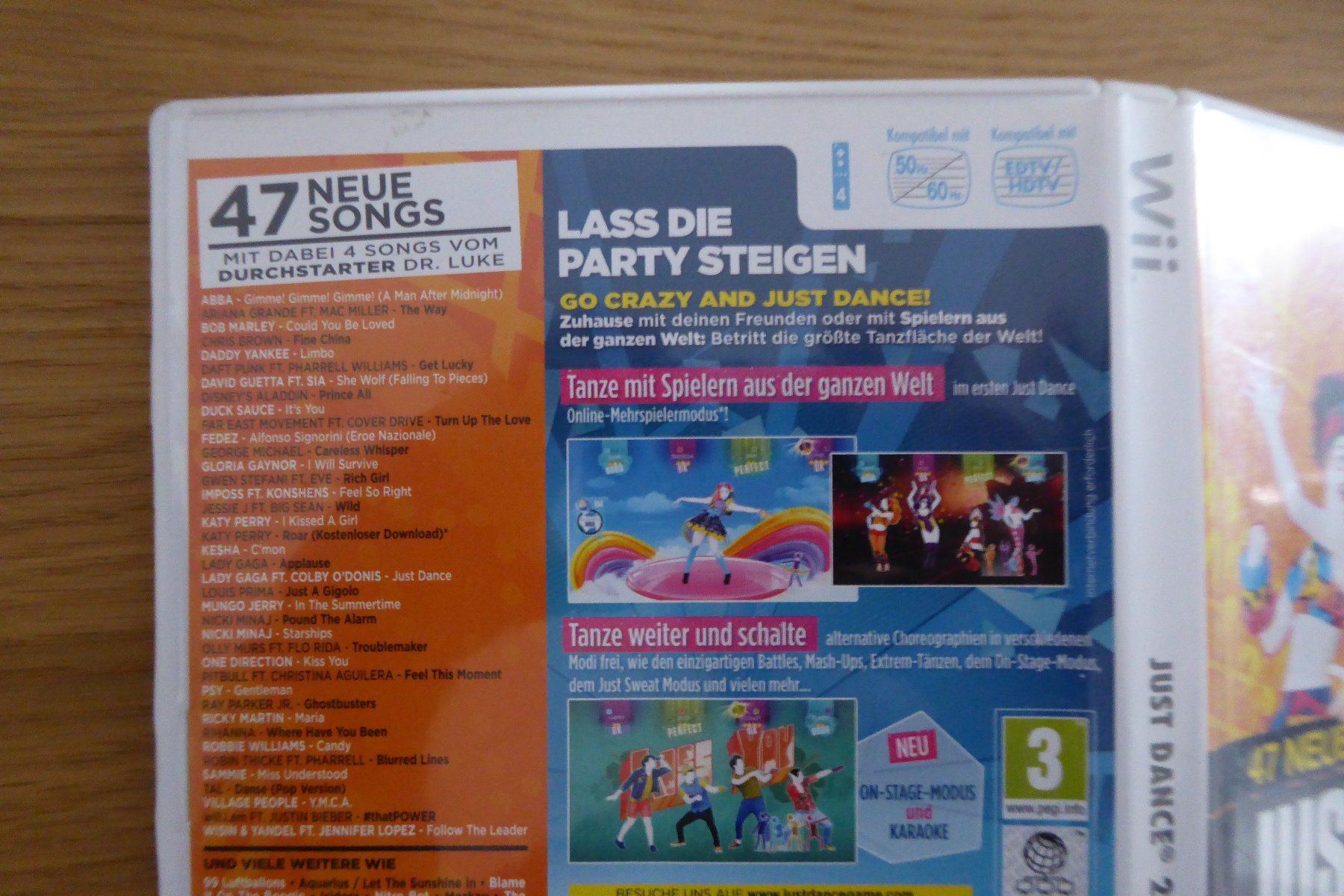 Nintendo Jeux: Nintendo WII Just Dance 2014 – D'occasion à Allschwil par Summelsarium 2