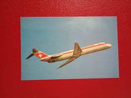 AK Flugzeug Schweiz Swissair DC-9-51