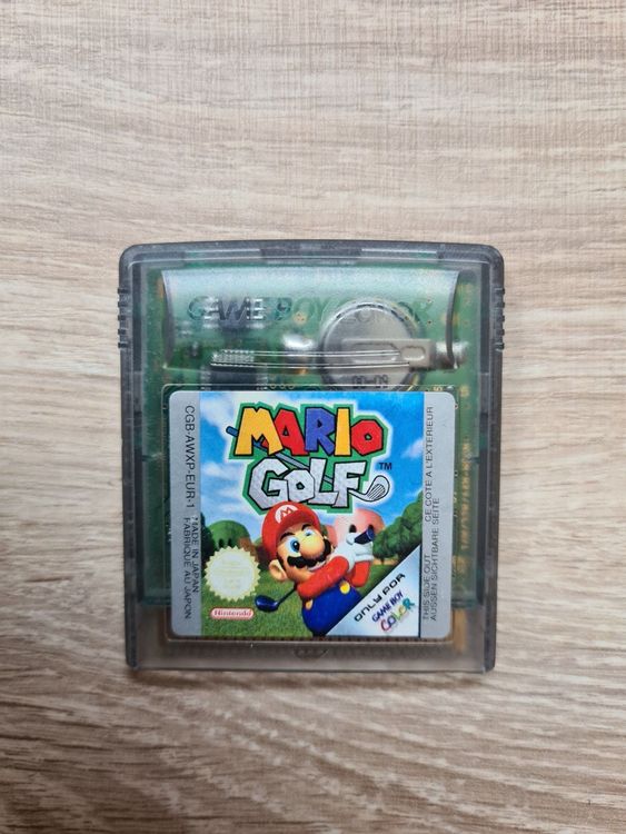 Mario Golf GBC inkl. Schutzhülle | Kaufen auf Ricardo