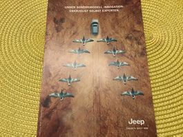 Jeep „Navigation“ Sondermodell Faltprospekt 4 Seiten 2003