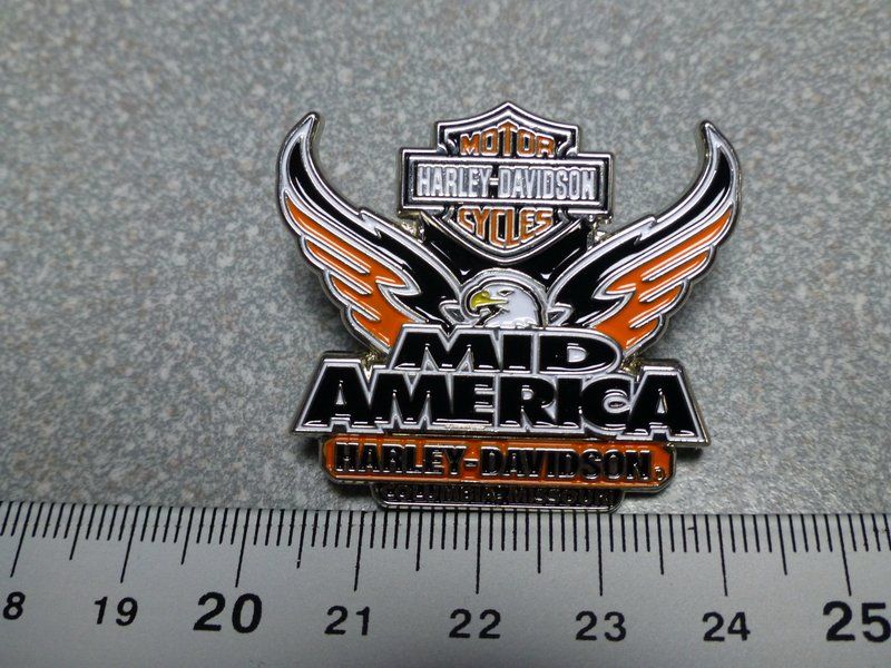 Placchette & Badge: PIN PINS HARLEY DAVIDSON HOG ABZEICHEN CHAPTER – Usato da Gränichen venduto da Jumbo77
