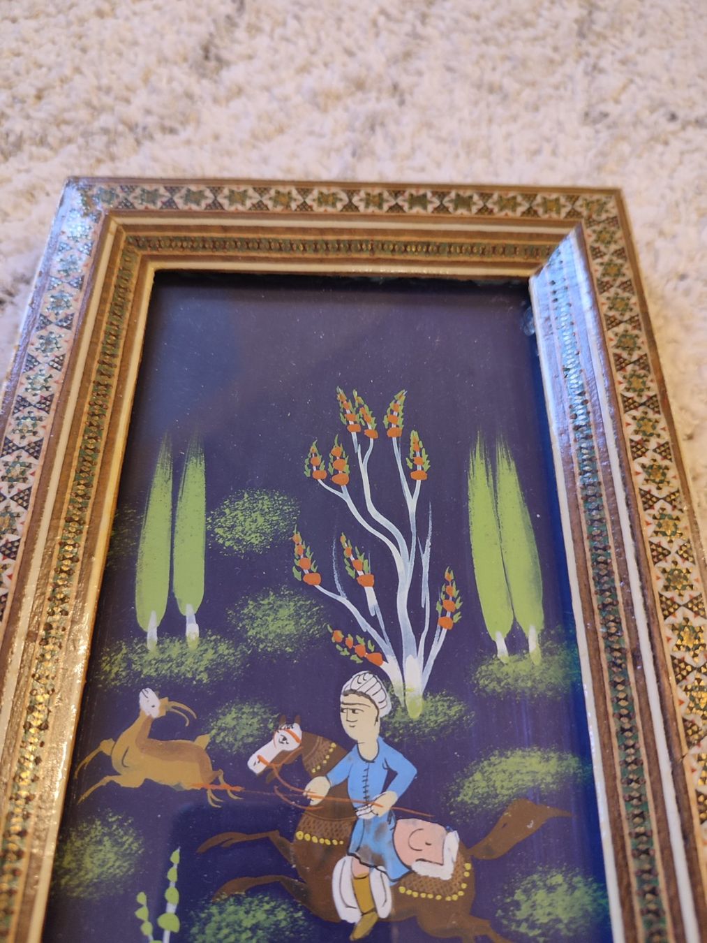 Dipinti: Grande peinture / miniature Persane – Usato da Bougy-Villars venduto da Vogue 4