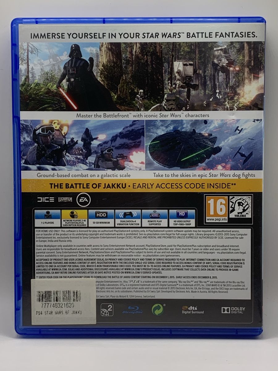 Sony Spiele: PS4 - Star Wars Battlefront – Gebraucht aus Ostermundigen von RG-Collector 1