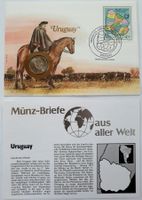 Münzbrief Uruguay 🇺🇾 1984