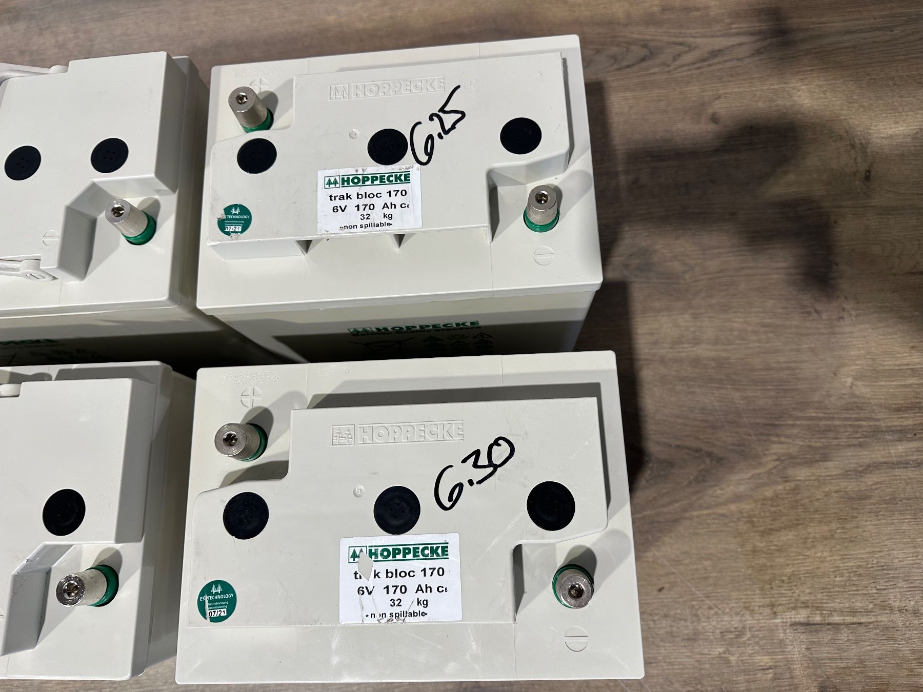 Caricatori & Batterie: Hoppecke Batterie 6V -12V – Usato da Bettwiesen venduto da chili1 4