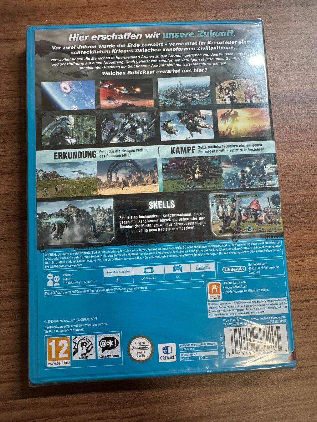 Nintendo Giochi: Wii U: Xenoblade Chronicles X sealed, also nagelneu – Nuovo e nell'imballaggio originale da Abtwil SG venduto da Mluuser 1