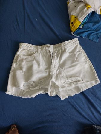 Weisse Shorts von Tally Weijl, Grösse 38, Sommer Look!