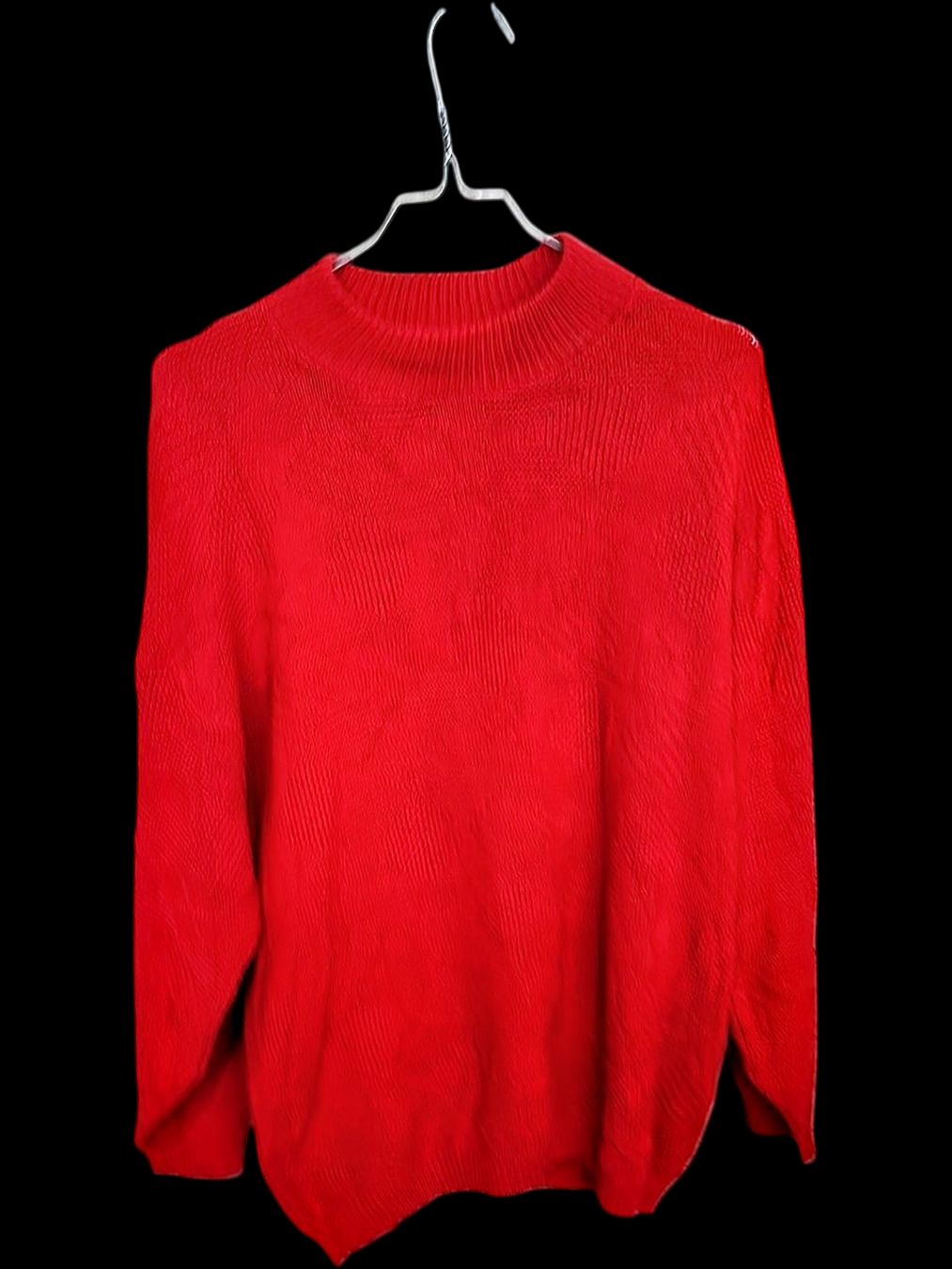 Lotti di vestiti: Morgan Square Roter Rollkragenpullover - Größe M – Nuovo (secondo la descrizione) da Zug venduto da vinokilo 1