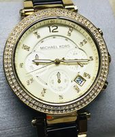 MICHAEL KORS Chronograph Damenuhr ( Neupreis: 325 CHF )