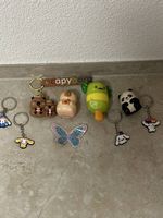 Diverse Schlüsselanhänger für Kinder und Squishy