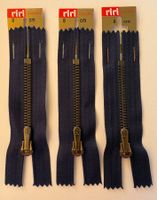3 X REISSVERSCHLÜSSE RIRI 8CM NEU