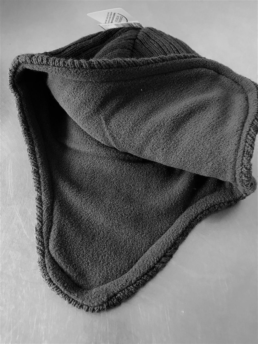Copricapi, berretti & cappellini: Peru-Mütze gestrickt, Fleecefutter, anthrazit, 1-size – Nuovo e nell'imballaggio originale da Adliswil venduto da vette56 4