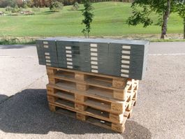 Tauson Regal Block Metall Schubladenstock - Kleinteilelager