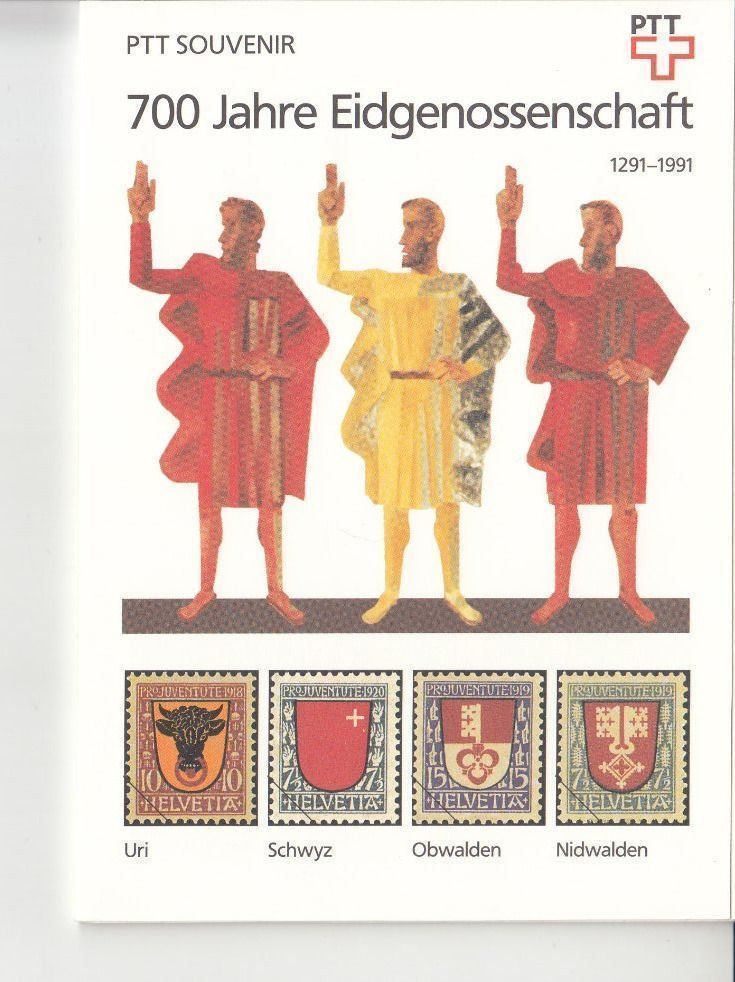 Alle Briefmarken: PTT Souvenir-Heftchen 6a postfrisch – Gebraucht aus Bürglen TG von StampGraf