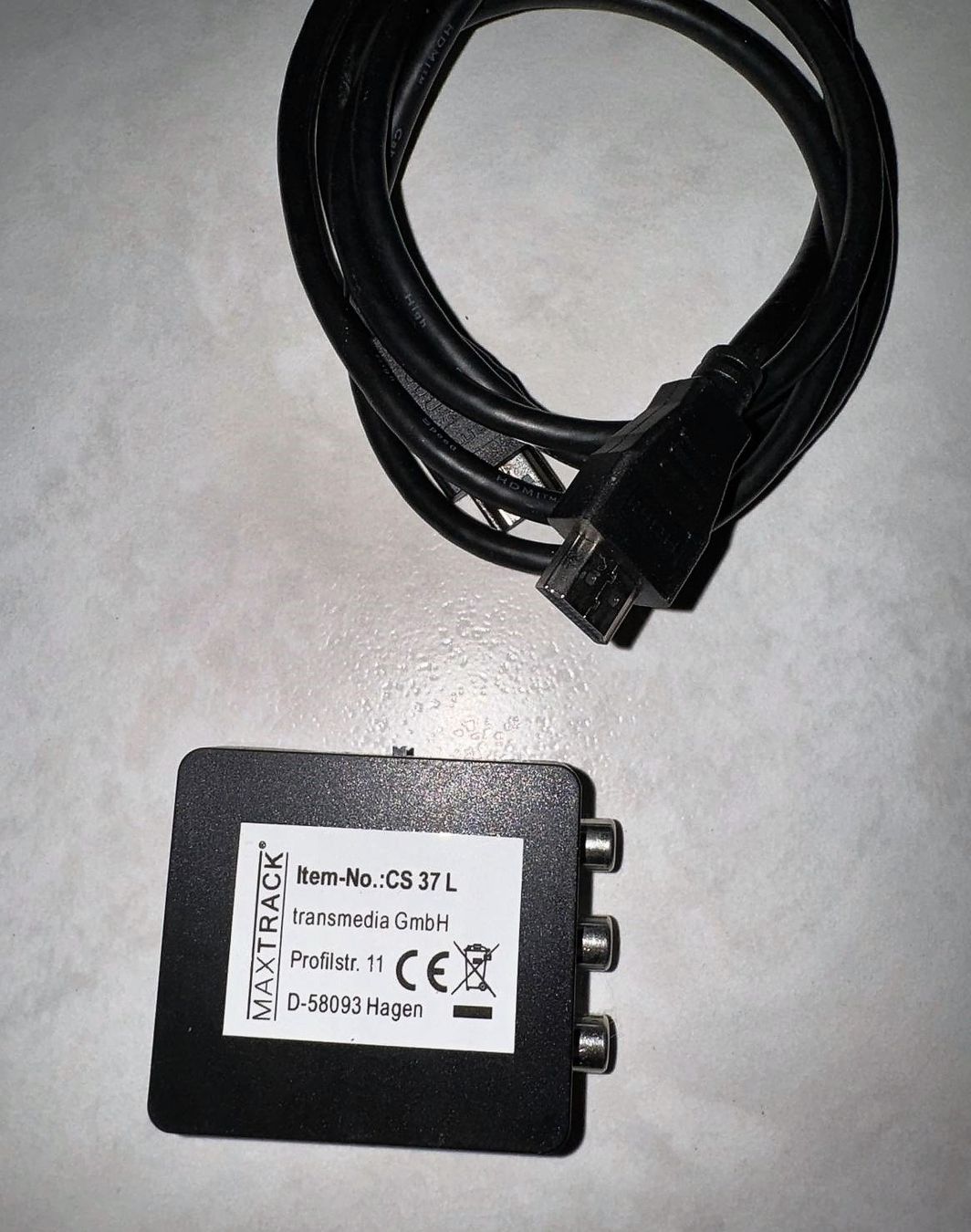 Convertitori: VIDEO Converter Mini AV2HDMI – Usato da Sempach venduto da sta_p662 1
