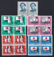 1963 Pro Patria Viererblocks gestempelt   15933