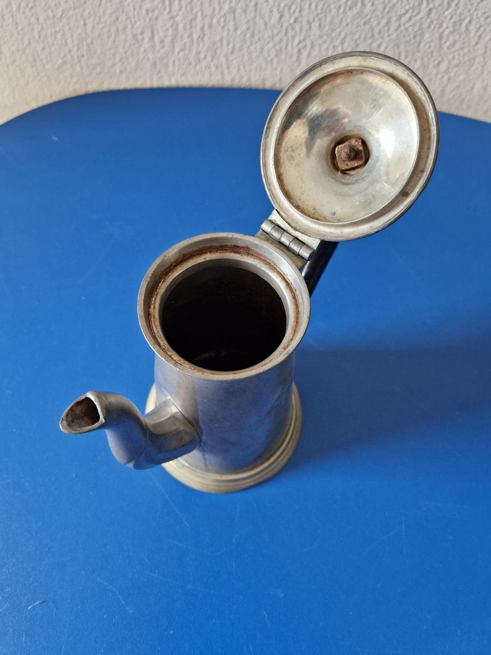 Teekannen: sehr alte (antike?) Kaffee- oder Teekanne mit Holzgriff – Gebraucht aus Münchenbuchsee von Aare22 2