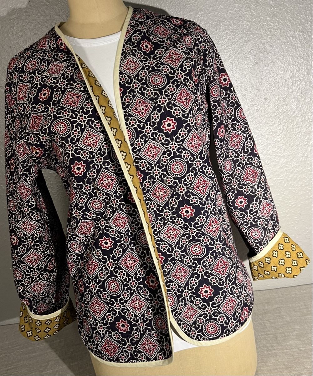 Giacche: Veste réversible coton  kantha  Curiosity Lab, taille 38/40 – Nuovo (secondo la descrizione) da Genève venduto da DELIRBEADS 9