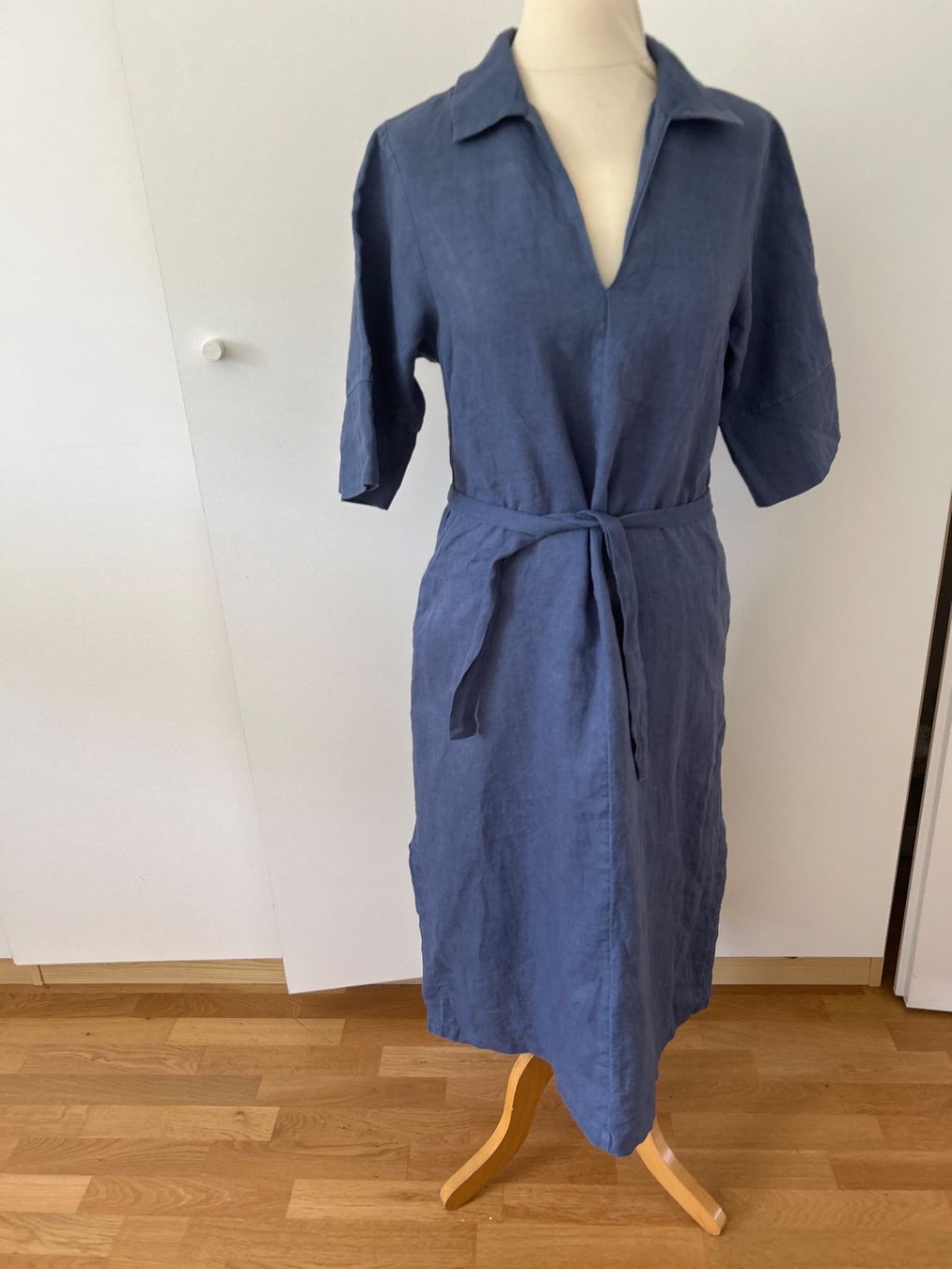 Vestiti: Leinenkleid Gr S, taubenblau, Midi, neu – Nuovo (secondo la descrizione) da Feuerthalen venduto da Anna_Swift 1
