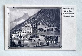 Villars sous Mont - Bahnhof - Chemin de Fer - 1910