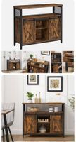 + Kommode Sideboard Küchenschrank mit 2 Schiebetüren