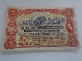 Banknote aus HongKong