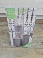 Glas / Beton Kerzenhalter