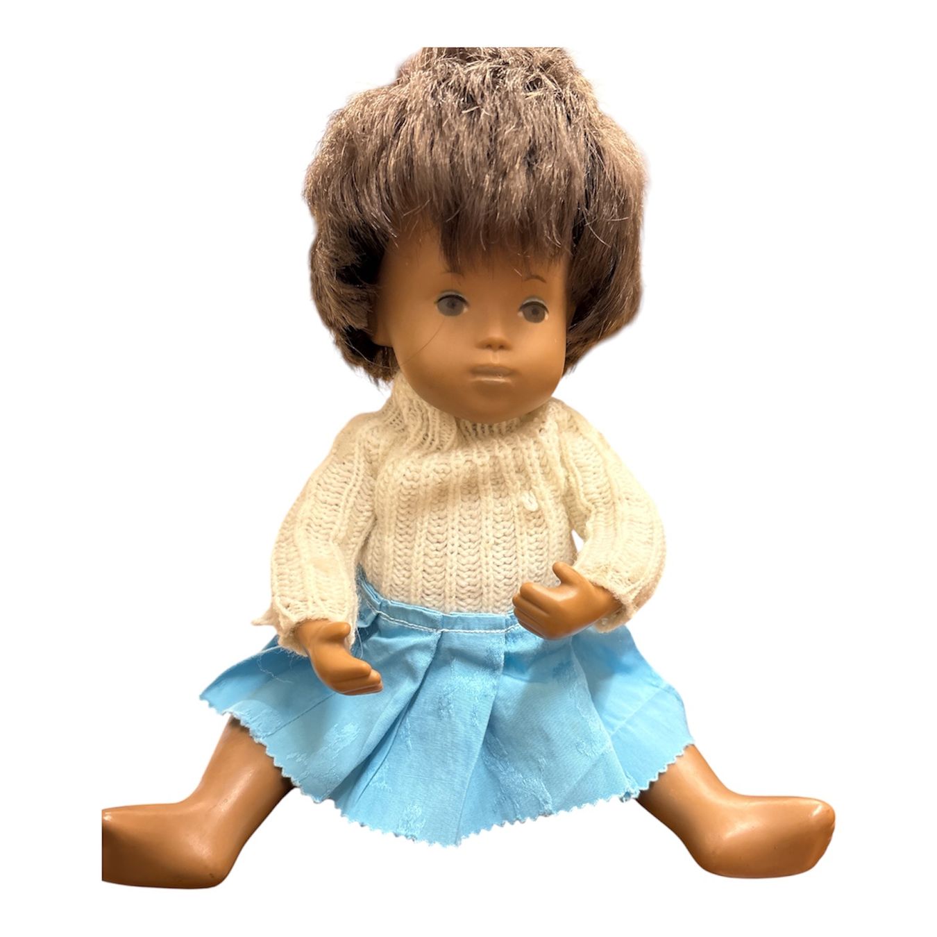 Sasha Morgenthaler Bambole: Puppe - Sasha-Baby, Mädchen, braunhaarig – Usato da Pratteln venduto da Dollshop