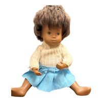 Puppe - Sasha-Baby, Mädchen, braunhaarig