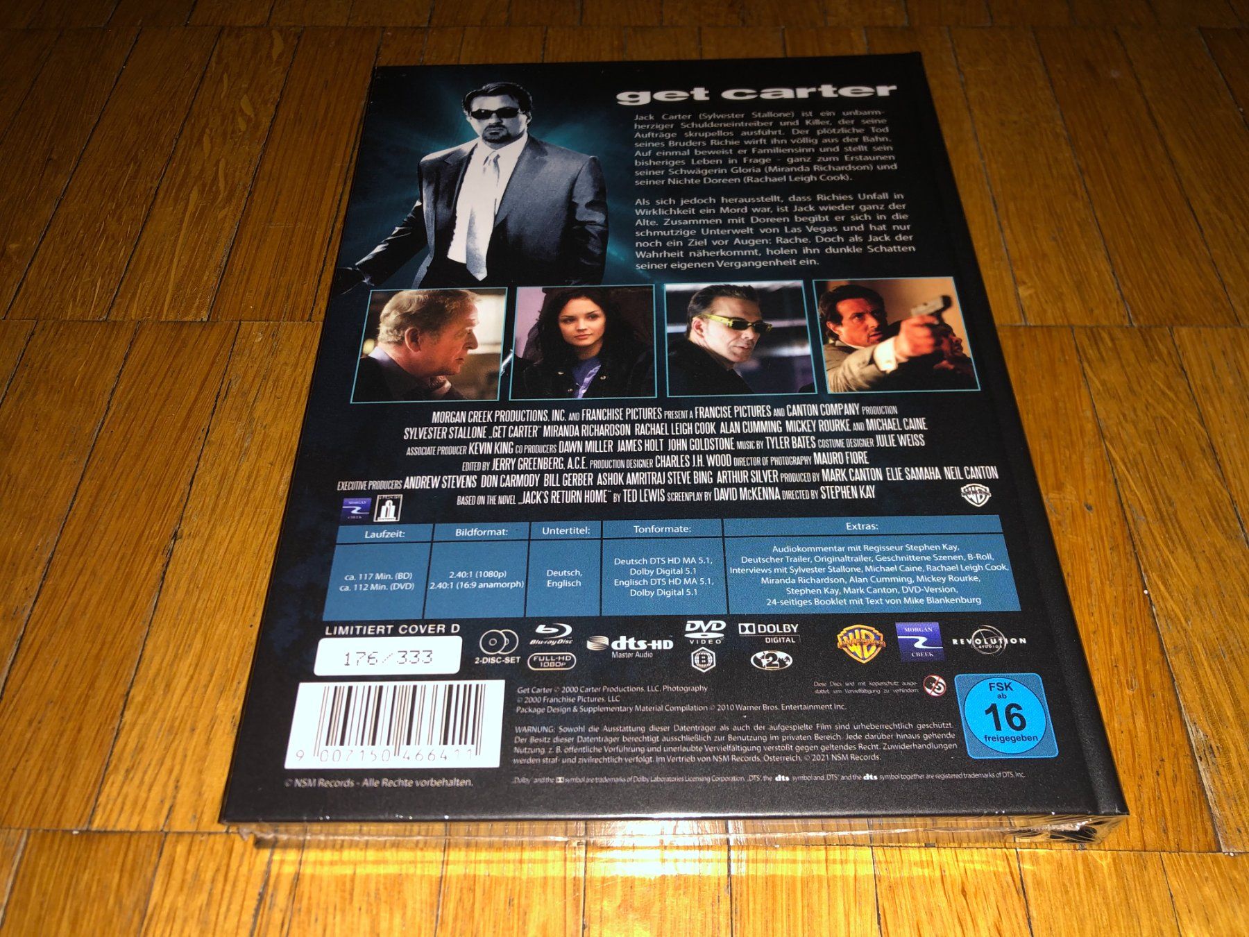 Tutti i DVDs: Get Carter - MEDIABOOK - D - UNCUT – Nuovo e nell'imballaggio originale da Basel venduto da havsok 1