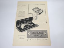 1950 Orig. Werbung, Vacheron et Constantin Uhren, Kolynos