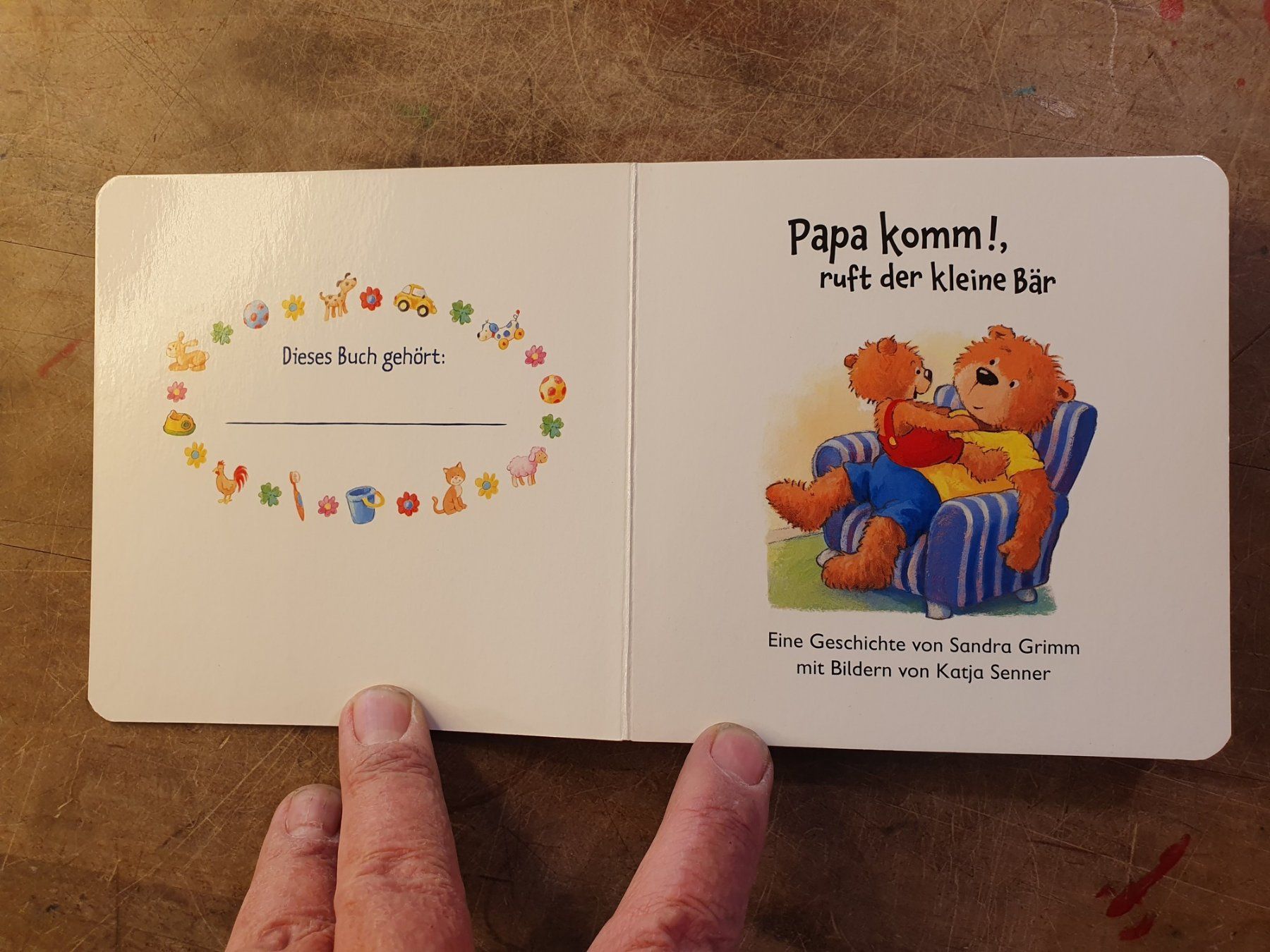 Bücher: Papa Komm! Ruft der kleine Bär – Gebraucht aus Zürich von loosebone 1
