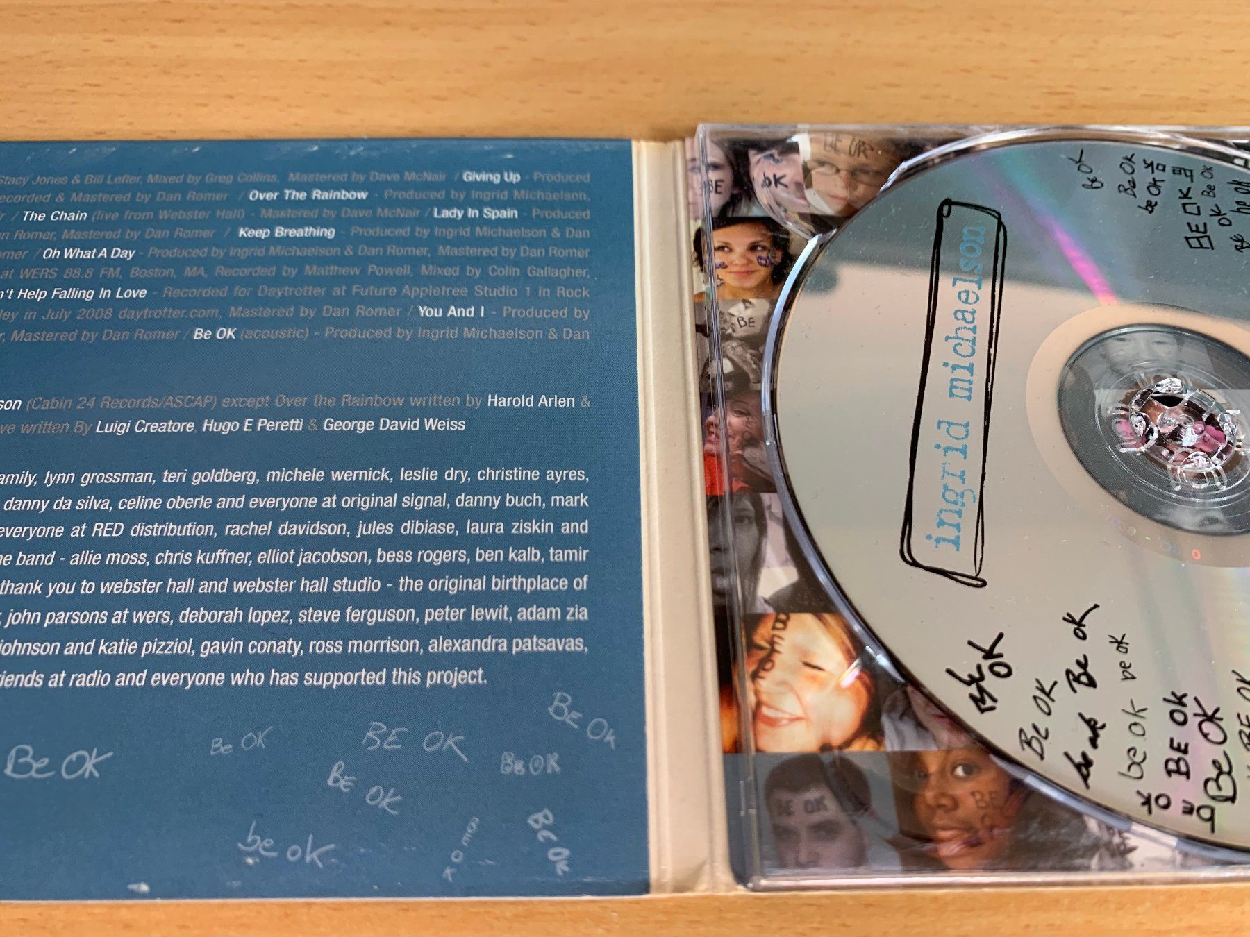 CD: Ingrid Michaelson – Be OK – Usato da Rikon im Tösstal venduto da Alpenmutz 2