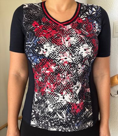 Damen T-Shirt BARBARA LEBEK, Gr. 36, Viskose, BRIEFVERSAND
