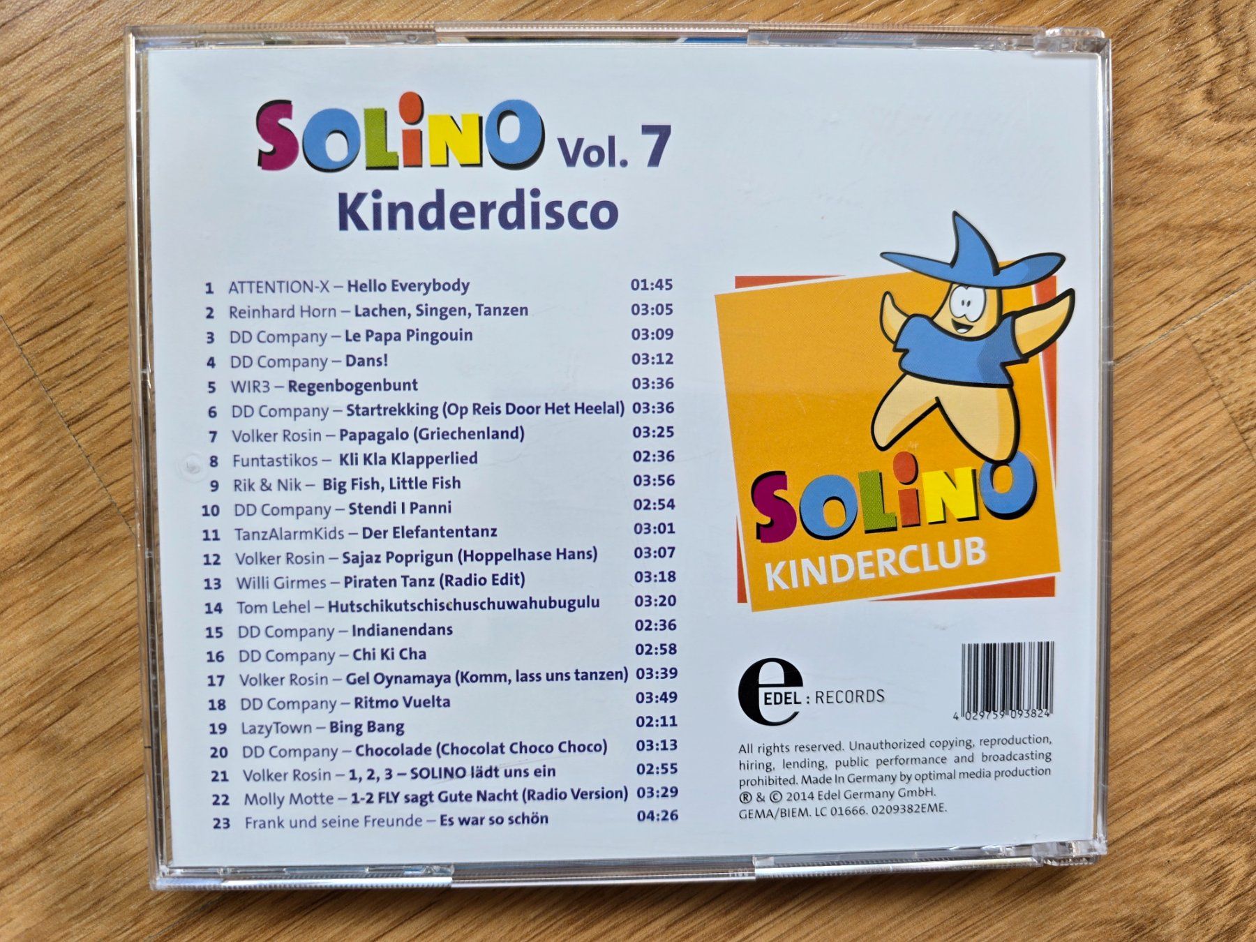 CD: Solino Kinderdisco Vol. 7 – Usato da Büttikon AG venduto da Amineah 1