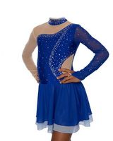 Eiskunstlauf Eislauf Kürkleid 10 / 134-140 neu mit Etikett